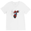 mega spidy V-Neck Tee