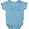 math teacher pi Baby Bodysuit
