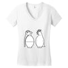 peace and hate can you tell the difference Women's V-Neck T-Shirt