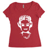 queen bee elizabeth 3d glasses Women's Triblend Scoop T-shirt