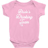 bride's drinking team diamond ring bachelorette Baby Bodysuit