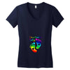 I'm a Rainbow Baby Women's V-Neck T-Shirt