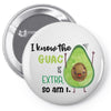 Avocado Pin-back button