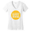 daddy cool Women's V-Neck T-Shirt