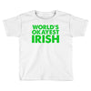 world's okayest irish Toddler T-shirt