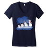 primordial snow Women's V-Neck T-Shirt