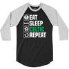 eat sleep celtic 3/4 Sleeve Shirt