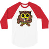 mr. owl 3/4 Sleeve Shirt