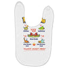 poke nom nom nom Baby Bibs