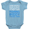fishing buddy Baby Bodysuit