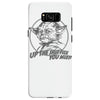 yoda funny slogan retro movie Samsung Galaxy S8