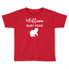 Daddy Bear - Baby Bear Custom Name Toddler T-shirt