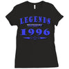 legends are born in 1996 hoodie 9 Ladies Fitted T-Shirt