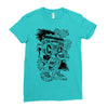 fuck the police Ladies Fitted T-Shirt