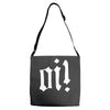 oi punk rock top long sleeve,,,, Adjustable Strap Totes