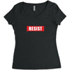 resist hypebeast Women's Triblend Scoop T-shirt
