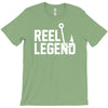reel legend funny lure father's day country fishing bass humor T-Shirt