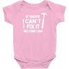 can't fix it Baby Onesie