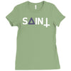 saint Ladies Fitted T-Shirt