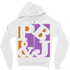 pb&amp;j vectorized Zipper Hoodie