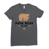 papa bear Ladies Fitted T-Shirt