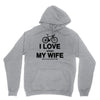 i love when my wife lets me buy another bike Unisex Hoodie