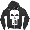 underground resistance ur punisher Zipper Hoodie