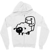 sheep shgger Zipper Hoodie