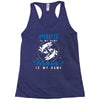 Pops is my Name Fishing Is My Game Racerback Tank