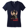 i want you to rebel Women's V-Neck T-Shirt