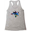 san jose street sharks Racerback Tank