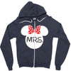 Mr. and Mrs. Matching Zipper Hoodie