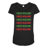 I Need Healing Maternity Scoop Neck T-shirt