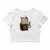 how to manipulate humans Crop Top