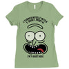 i'm t shirt rick! Ladies Fitted T-Shirt