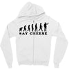 Say Cheese Zipper Hoodie
