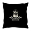premium vintage 1980 classic perfectly aged limited edition Throw Pillow
