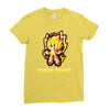 super sonic Ladies Fitted T-Shirt