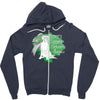 boxers support parkinson's awareness Zipper Hoodie