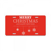 merry christmas and happy new year License Plate