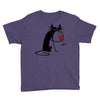 cat and wine Youth Tee
