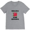 Chillona Pero Chingona V-Neck Tee
