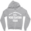 mine tasting team Zipper Hoodie