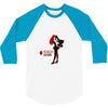 harley quinn 3/4 Sleeve Shirt