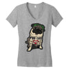PUG LIFE Women's V-Neck T-Shirt