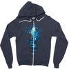 my neighbor's forest Zipper Hoodie