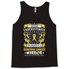 Never Underestimate the Strength of a Sarcoma Cancer Warrior Tank Top