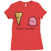better together Ladies Fitted T-Shirt