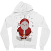 christmas santa Zipper Hoodie
