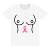breast with pink ribbon All Over Women's T-shirt